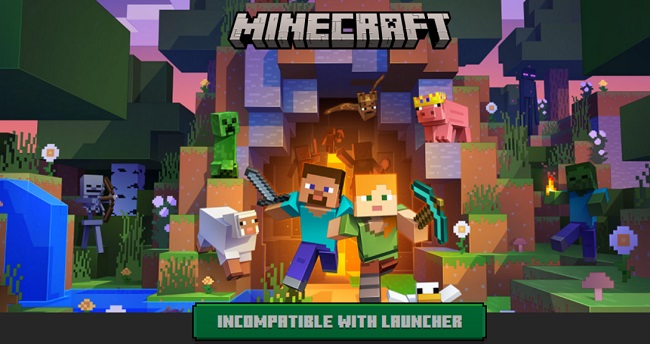 Minecraft For Windows Incompatible with Launcher